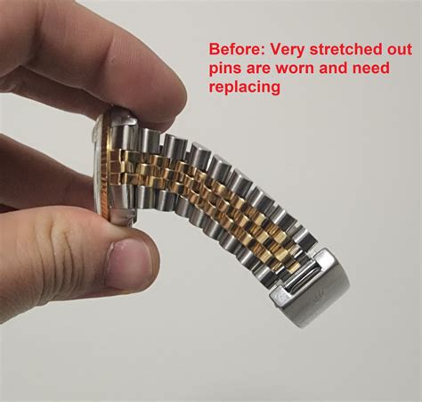 can you fix a stretched rolex bracelet